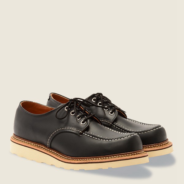 Oxford Herre - Red Wing Classic - Chrome Læder - Sort - ZXIUFP-263